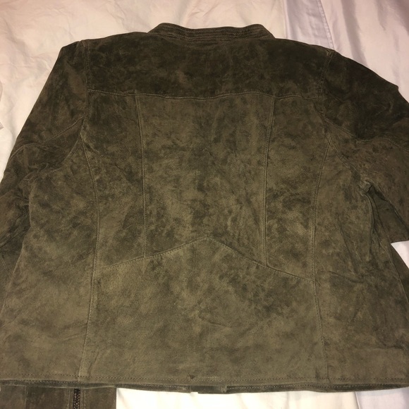 BLANKNYC Denim No Limit Suede Moto Jacket - Picture 6 of 6